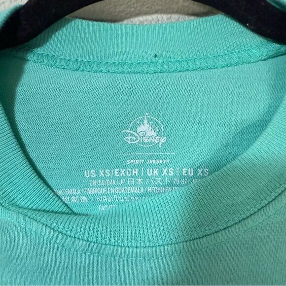 Disney Mint Green And Purple Long Sleeve Spirit Jersey Walt Disney World - Picture 7 of 7